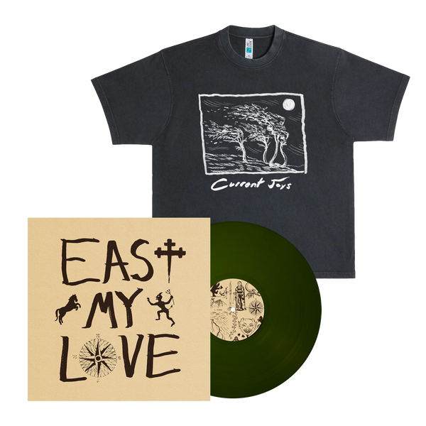 East My Love Trees Tee + East My Love Olive 12" LP